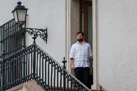 First days of work President of Chile Gabriel Boric in the Palacio de La Moneda